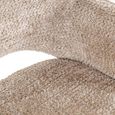 Delphina Dining Armchair - Lovely Nature - Fabric and Metal