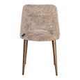 Delphina Dining Chair - Set of 2 - Lovely Nature - Fabric and Metal
