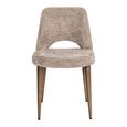 Delphina Dining Chair - Set of 2 - Lovely Nature - Fabric and Metal