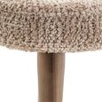 Delphina Dining Chair - Set of 2 - Lovely Nature - Fabric and Metal
