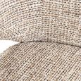 Donnatella Natural Fabric Dining Armchair