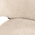 Kenzi Cream Fabric Dining Chair