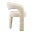 Soho Dining Chair - Curved Back - Natural Linear - Fabric