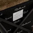 Taylor Dining Chair - Wing Back - Brandy Fusion - Fabric and Metal