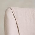 Kylo Dining Chair - Set of 2 - Beige - Fabric and Oak