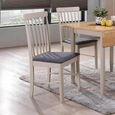 Clearance - Altona Dining Chair - Set of 2 - Grey - FSS17524
