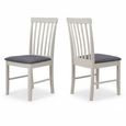 Clearance - Altona Dining Chair - Set of 2 - Grey - FSS17524