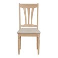 Cromwell Dining Chair - Set of 2 - Oak and Fabric