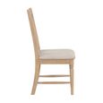 Cromwell Dining Chair - Set of 2 - Oak and Fabric