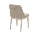 Fidia Italian Dining Chair - Cream Velvet - Fabric and Wood