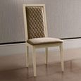 Ambra Italian Dining Chair - Rombi - High Back - Sand Birch
