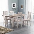 2 x Richmond Grey Slatted Back Dining Chair thumbnail 5