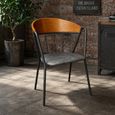 2 x Retro Metal Dining Chair thumbnail