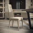 Prestige Italian Dining Chair - High Back - Beige - Fabric