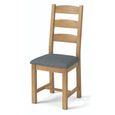 Burford Dining Chair - Set of 2 - Ladder Back - Oak