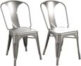 Finn Dining Chair - Set of 2 - Grey - C009012UK