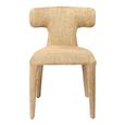 Milo Dining Chair - Set of 2 - Beige Fabric