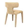 Milo Dining Chair - Set of 2 - Beige Fabric