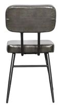 Clearance - Louise Dining Chair - Bottle Green Leather