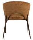 Kenzi Cognac Fabric Dining Chair