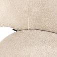 Kenzi Cream Fabric Dining Chair