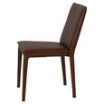 Barnes Dining Chair - Brown Leather