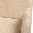 Eska Dining Armchair - Beige Fabric