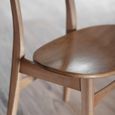 Longcot Dining Chairs Set of 2 Natural