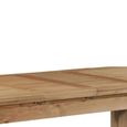 Appleby Extending Dining Set - 4 Seater - 120cm-153cm - Oak - with 4 Arizona Slatted Chairs - Black Faux Leather Seat Pad