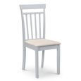 Coast Drop Leaf Dining Set - 2-4 Seater - 55cm - 4 Chairs - Grey