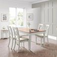 Clearance - Provence Extending Dining Set - 190cm-230cm - 6-8 Seater - Grey - FSS16559