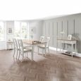 Clearance - Provence Extending Dining Set - 190cm-230cm - 6-8 Seater - Grey - FSS16559