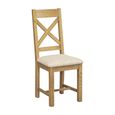 Dorchester Extending Dining Set - 120cm-160cm - 4-6 Seater - Oval - Rustic Oak - Chairs