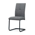 Barletta Dining Set - 180cm - 6 Seater - Oval - Fluted Base - Dark Grey - Sintered Stone and Wood - 6 Venezia Chairs