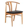 Osaka Oak Extending Dining Set - 120cm-200cm - Round - Slatted Base - Natural - 6 Artenara Spindle Back Chairs