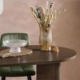 Axel Dining Set - 160cm - 6 Seater - Oval - Fluted - Walnut - 4 Chair