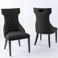 Carrera Dining Set - 4 Seater - 130cm - Round - White Marble - 4x Mimi Dining Chairs - Black Leather