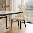 Venice Dining Set - 6 Seater - 160cm - Grey Marble - Mimi Dining Chairs - Cream Leather
