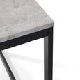 Staten Dining Table - 120cm - 4 Seater - Concrete