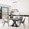 Vernal Dining Table - 4 Seater - 130cm - Grey Sintered Stone