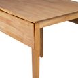 Hanover Drop Leaf Dining Table - 61cm-97cm - 2-4 Seater - Natural - Light Oak