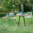 Belfort Teak Wood 2 Seater 70cm Dining Table thumbnail 4