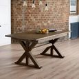 Chatsworth Extending Dining Table - 6-8 Seater - 180cm-200cm - Reclaimed Pine