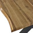 Harvey Dining Table - 6 Seater - 180cm - Oak Effect Top