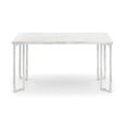 Positano Dining Table - 6 Seater - 150cm - White Marble Effect