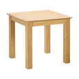 Arlington Square Dining Table - 2 Seater - 80cm - Oak