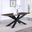 Nevada Dining Table - 4 Seater - 150cm - Parquet Style Wood