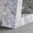 Milan Dining Table - Grey Marble - Sizes Available