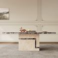 Venice Dining Table - Cream Marble - Sizes Available