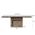 Venice Dining Table - Cream Marble - Sizes Available